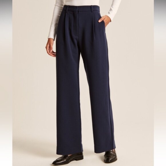 Abercrombie & Fitch Pants - Abercrombie Tailored Wide Leg Pants
